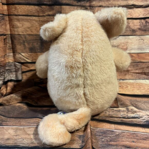 Manhattan Toy Co Vintage 1990s Tan Beige Plush Pig Piglet Stuffed Animal 1999 - Picture 4 of 8